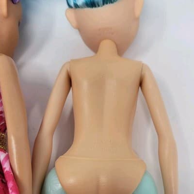 MGA Hairmazing Fantasy Fashion Dolls 11.5in Blue & Pink Hair Lot Of 2 Bundle - Thumbnail 15