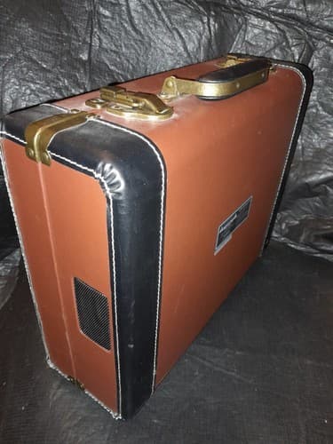 Crosley Suitcase Record Player Executive Case ONLY Brown Display Deco Travel - Thumbnail 6