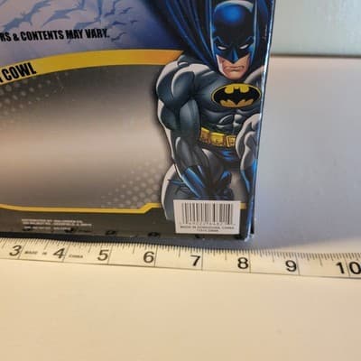 Batman Color Your Own Cowl Mask Set w/ Markers Ages 4+ DC Comics DIY Statue - Thumbnail 9
