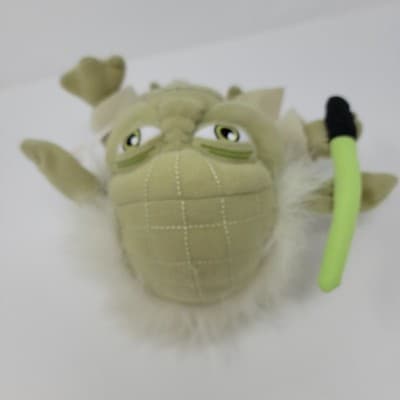 Star Wars Yoda Plush 8" Jedi Master w/ Lightsaber Lucasfilm 2013 RARE - Thumbnail 8