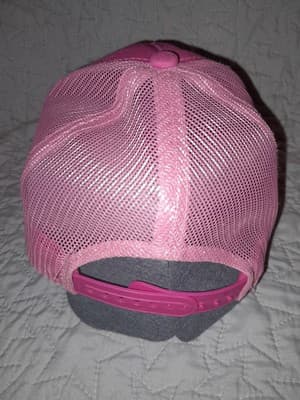 Pink Bass Pro Shops Hat Mesh Trucker Style Cap Gone Fishing - Thumbnail 5