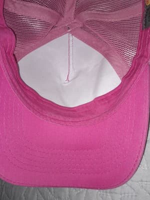 Pink Bass Pro Shops Hat Mesh Trucker Style Cap Gone Fishing - Thumbnail 9