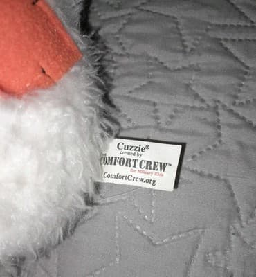 Cuzzie Created By The Comfort Crew Patches Teddy Bear Super Soft 15" - Thumbnail 7