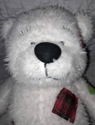 Cuzzie Created By The Comfort Crew Patches Teddy Bear Super Soft 15" - Thumbnail 3