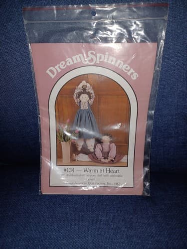Draft Stopper Doorknob Sewing Pattern Dream Spinners #134 Warm At Heart 28" - Image 1