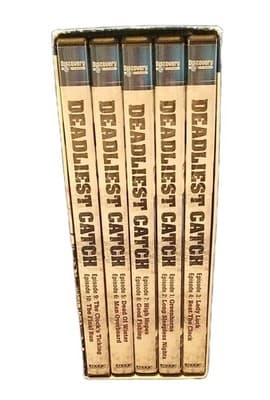 Deadliest Catch Season 1 DVD Set Discovery Channel 5 Disc Complete Series - Image 1