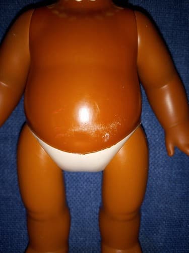 Disney Moana Toddler 12” Baby Doll Jakks Pacific Hard Vinyl Bath Doll Necklace - Thumbnail 4