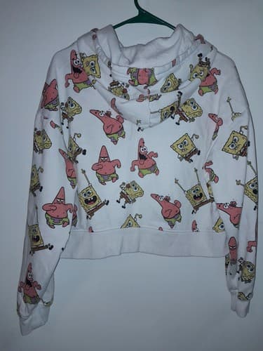 Nickelodeon Sponge Bob Squarepants and Patrick Sweatshirt Hoodie Size M Medium - Thumbnail 8