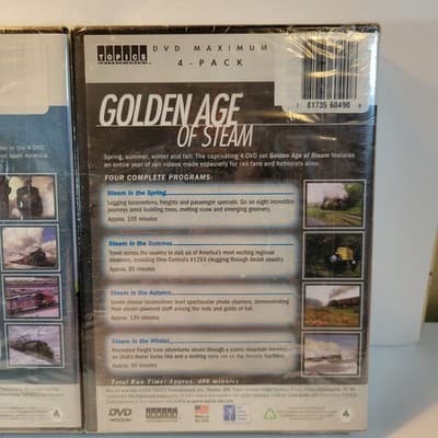 Golden Age of Steam + Great American Train Ride 8-DVD Bundle Train Documentary - Thumbnail 7