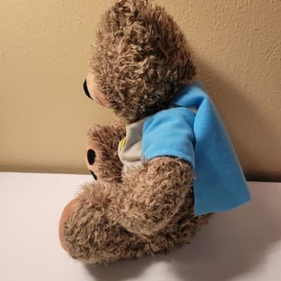 DC Comics Originals TEDDY BEAR IN BATMAN SHIRT 13" Plush STUFFED ANIMAL Toy - Thumbnail 7