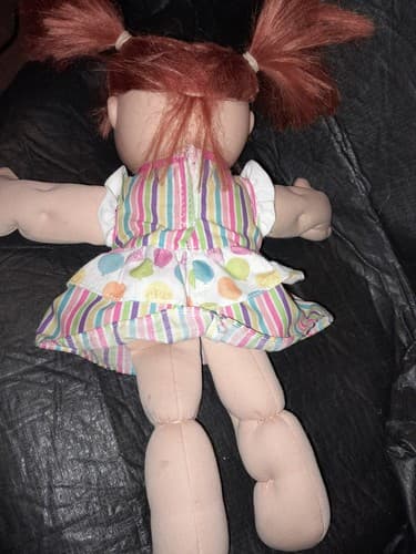 2011 Cabbage Patch Doll Red Nylon Hair Green Eyes OAA. Inc. JAKKS - Thumbnail 10