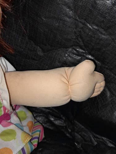 2011 Cabbage Patch Doll Red Nylon Hair Green Eyes OAA. Inc. JAKKS - Thumbnail 5