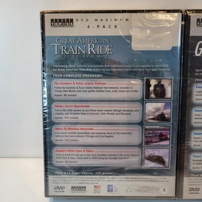 Golden Age of Steam + Great American Train Ride 8-DVD Bundle Train Documentary - Thumbnail 6