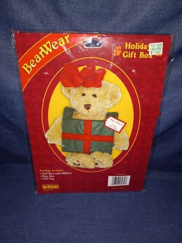Bear Wear Kit 12'' - 18'' Blumenthal Crafts Bears Holiday Gift Box New Unopened - Image 1