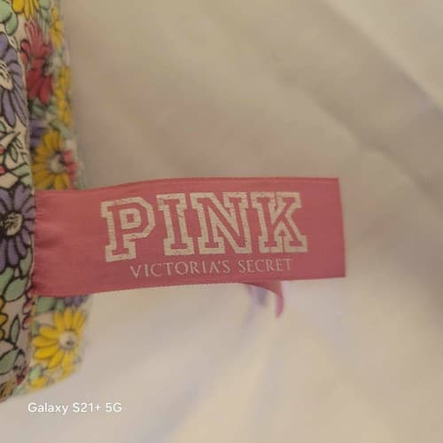Victorias Secret PINK Love Floral Dog & Cool Stripe Campus Water Bottle Lot of 2 - Thumbnail 10