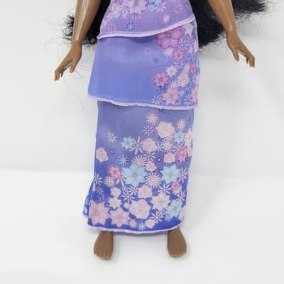 Disney Encanto Isabela Madrigal Doll Jakks Pacific 2021 Purple Floral Dress - Thumbnail 4