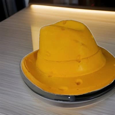FOAMATION Green Bay Packers Lombardi Fedora Cheesehead Hat Vintage NFL - Image 1