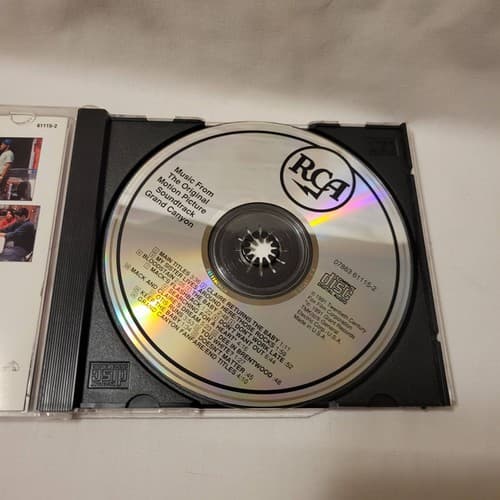 Grand Canyon Soundtrack CD 1991 James Newton Howard Milan RCA BMG - Thumbnail 4