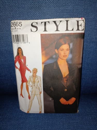 STYLE 2665 Misses Jacket Pants Trousers & Skirt Pattern Sz 8 10 12 14 16 18 New - Image 1