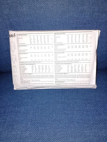 STYLE 2665 Misses Jacket Pants Trousers & Skirt Pattern Sz 8 10 12 14 16 18 New - Thumbnail 2