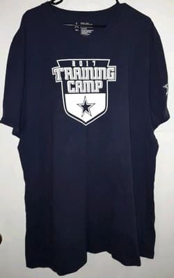 Dallas Cowboys 2017 Training Camp Navy Blue T-Shirt 4XL - Thumbnail 3