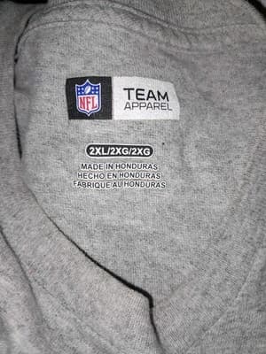 NFL Chicago Bears T-Shirt Mens 2XL Gray Big C Logo Team Apparel Tee - Thumbnail 6