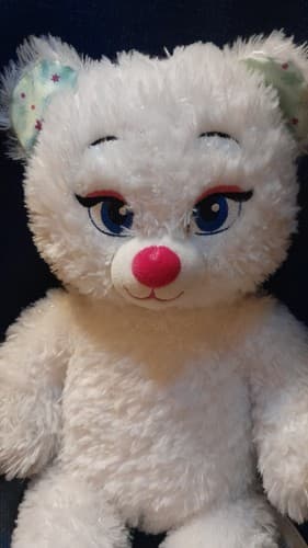 Build A Bear Workshop Disney Frozen Fever Elsa 17" Plush Bear Cute Retired - Thumbnail 4