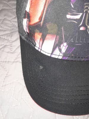 Darth Vader Snapback Cap Hat Black Star Wars S/M - Thumbnail 3