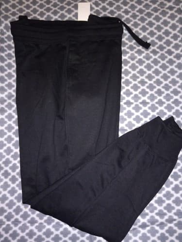 Maya Angelou Still I Rise Black Sweatpants 3XL Draw String 40" Elastic Waist - Thumbnail 4