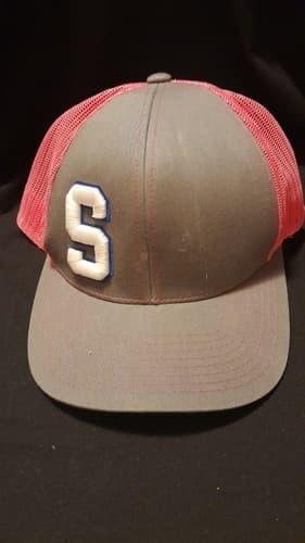 Pacific Headwear Full-Profile Pro-Model Flat Trucker Snapback Cap S Bulldog Gray - Thumbnail 2