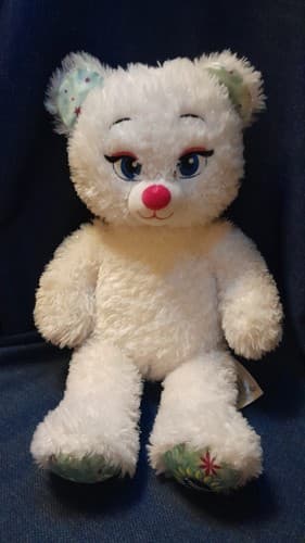 Build A Bear Workshop Disney Frozen Fever Elsa 17" Plush Bear Cute Retired - Thumbnail 2