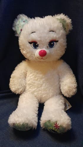 Build A Bear Workshop Disney Frozen Fever Elsa 17" Plush Bear Cute Retired - Thumbnail 3