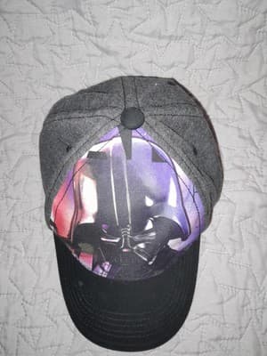 Darth Vader Snapback Cap Hat Black Star Wars S/M - Thumbnail 4