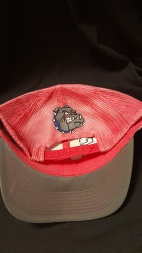 Pacific Headwear Full-Profile Pro-Model Flat Trucker Snapback Cap S Bulldog Gray - Thumbnail 4