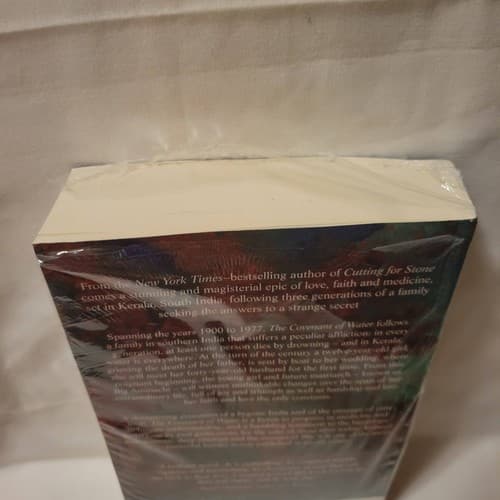 The Covenant of Water Abraham Verghese NEW Sealed Oprah’s Book Club 2023 - Thumbnail 5