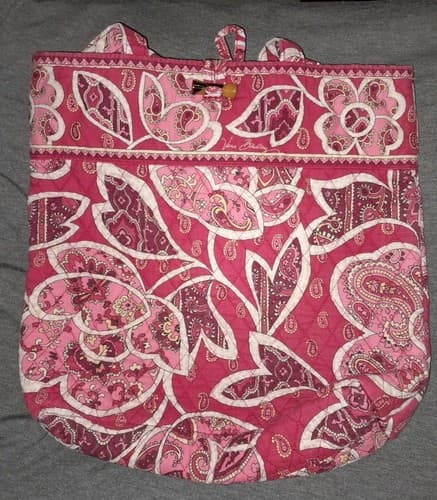 vera bradley tote Button Close Double Handle - Image 1