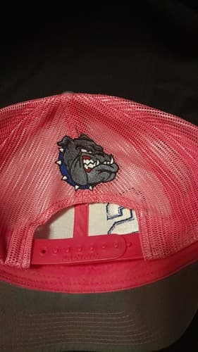 Pacific Headwear Full-Profile Pro-Model Flat Trucker Snapback Cap S Bulldog Gray - Thumbnail 5