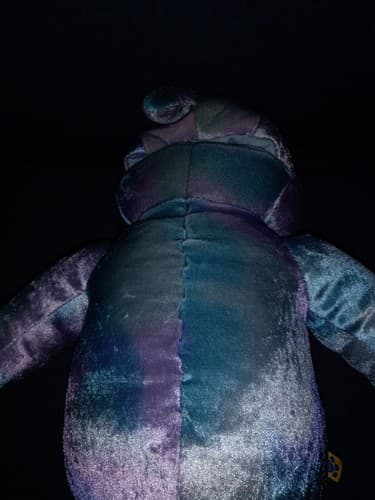 Build A Bear Dolphin Puppet Mermaid Splash 18" Retired Plush Blue Tie Dye BABW - Thumbnail 6