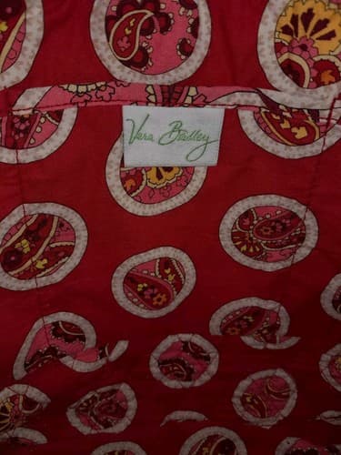 vera bradley tote Button Close Double Handle - Thumbnail 5
