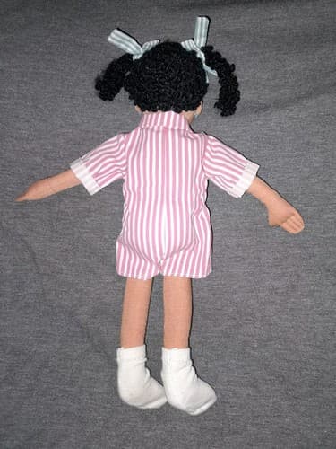 Amazing Grace Cloth Doll 11” African American - Thumbnail 4