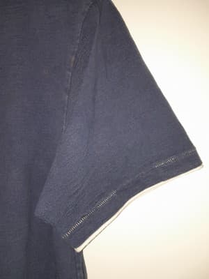 Vintage Tommy Hilfiger 85 Mens Blue T-Shirt Adult Size Large Faded - Thumbnail 7