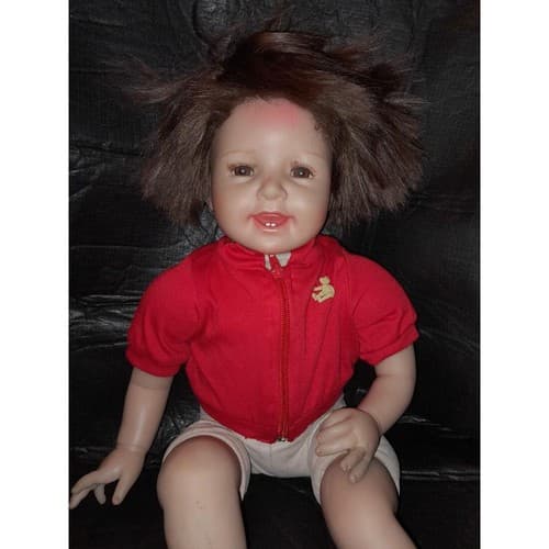 NPK Collection 20" Reborn Toddler Realistic Baby Boy Doll 2011 RARE Mama Doll - Thumbnail 2