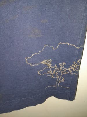 Vintage Tommy Hilfiger 85 Mens Blue T-Shirt Adult Size Large Faded - Thumbnail 8