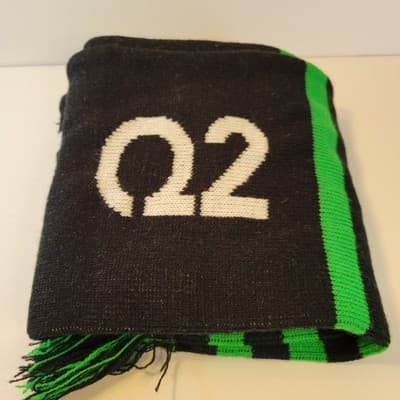 Ltd. Promo Ruffneck Scarf Austin FC MLS Soccer Scarf 54" Black Green Q2 Stadium - Thumbnail 3