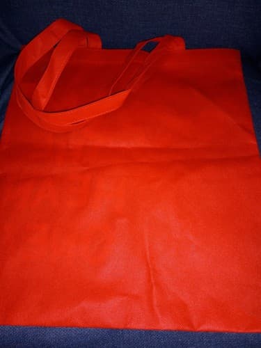 The Grinch Who Stole Christmas Reusable Tote Gift Bag "I'm the mean one" Red - Thumbnail 3
