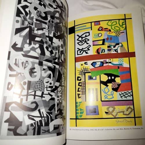 Stuart Davis by E.C. Goossen Great American Artists Series 1960s Art Book - Thumbnail 5