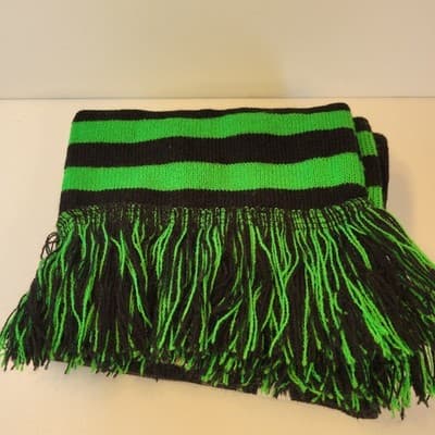 Ltd. Promo Ruffneck Scarf Austin FC MLS Soccer Scarf 54" Black Green Q2 Stadium - Thumbnail 4