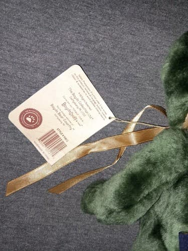 Boyd's Bears Plush Frog Bear F.R.O.G. 1988 2003 9.5” Forever Rely On God - Thumbnail 6