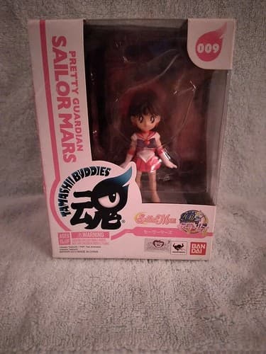 Bandai Tamashii Buddies Pretty Guardian Sailor Moon 009 Sailor Mars Figure - Image 1