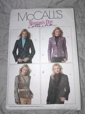 McCall's M4973 AA Woman's Day Collection Women's (14-20) Lined Jacket Pattern UC - Image 1